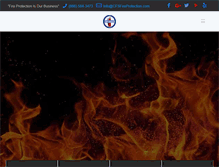 Tablet Screenshot of cfsfireprotection.com